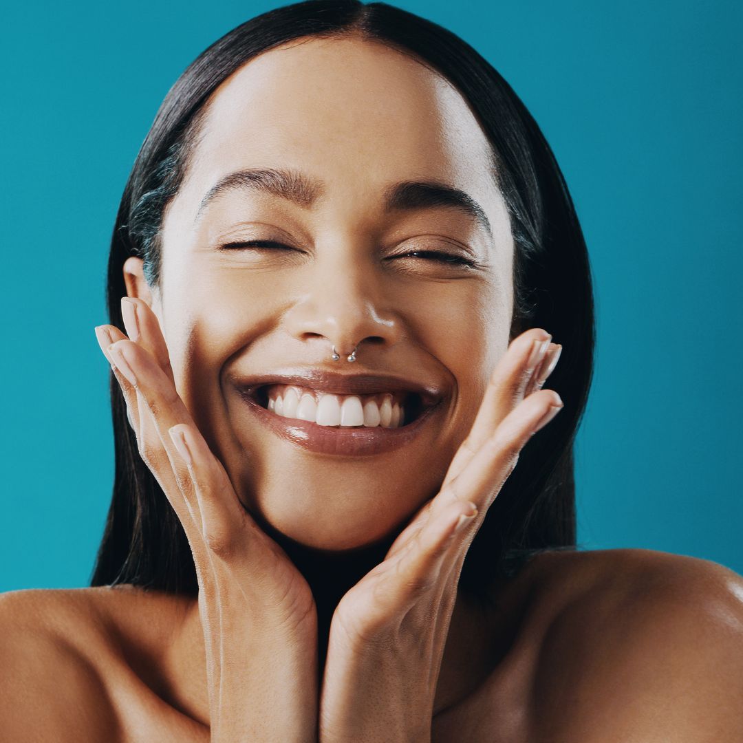 person with good skin